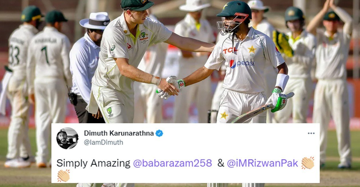 Twitter reactions: Babar Azam, Mohammad Rizwan propel Pakistan to secure a draw in 2nd Test against Australia