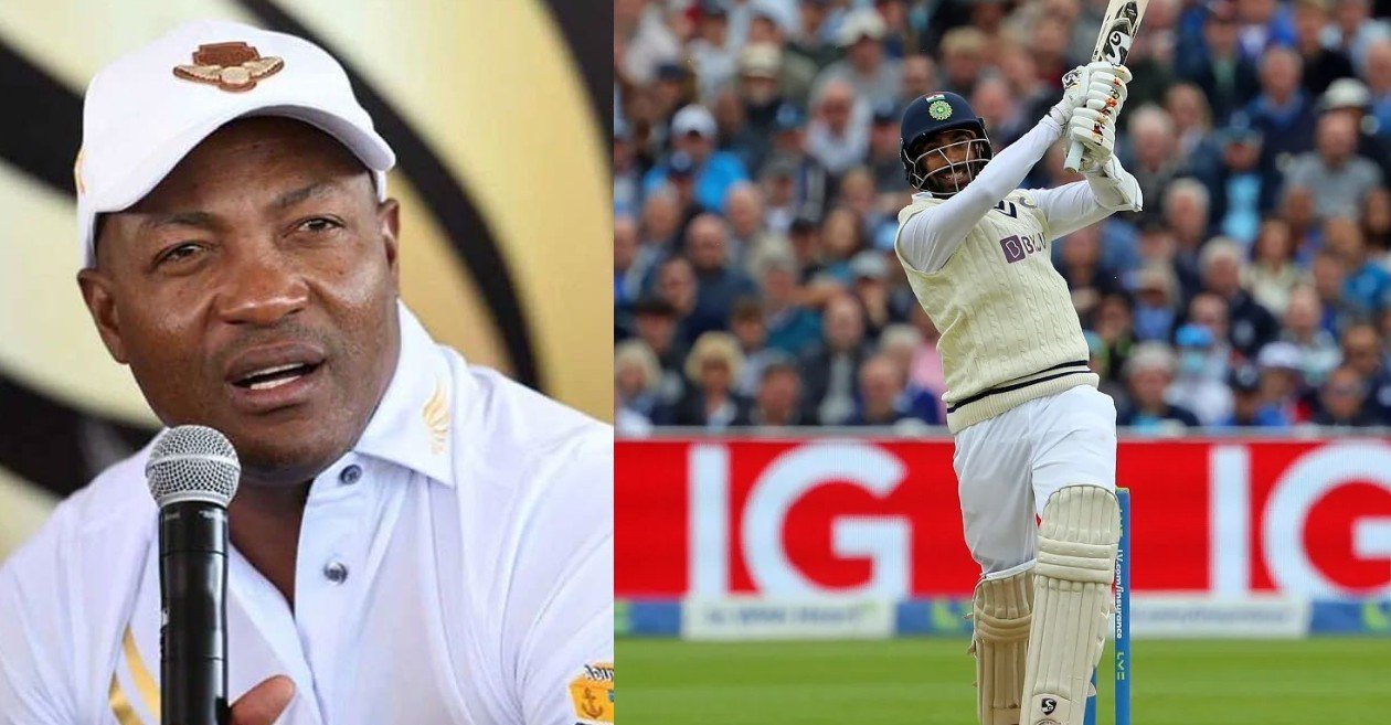 Brian Lara reacts after Jasprit Bumrah breaks his 19-year-old record in Edgbaston Test
