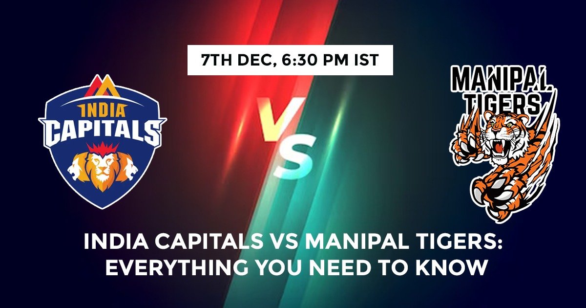 India Capitals vs Manipal Tigers: everything you need to know